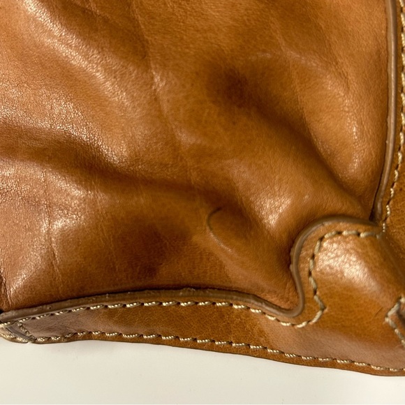 Brown Leather Barr + Barr Wristlet 6”x7” - Picture 2 of 7